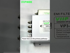 50/60Hz 공칭 중심 주파수 단상 EMI 필터, 뛰어난 감쇠 레벨