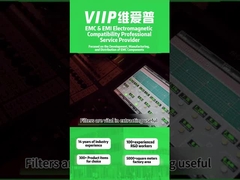 메탈 하우징 인버터 EMI 필터 의료 장비용 50Ω 입력 저항