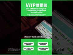 저역 통과 전력선 AC EMI 필터 110V 250V 와이어 리드 포함