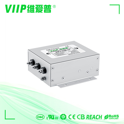 주문 VFD 인버터 EMI 억제 필터를 위한 150A 3 단계 이엠아이 필터 online manufacture