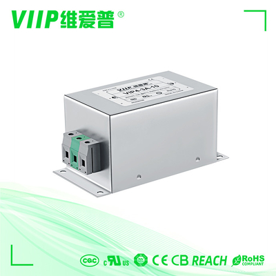 주문 SMPS AC 단일 상 RFI 필터, EMC EMI RFI 주요 부분은 150KHZ를 필터링합니다 online manufacture