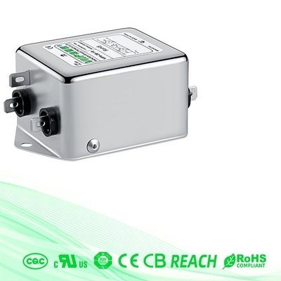 주문 파워 전자 장치를 위한 110V / 250V 저주파 AC 이엠아이 필터 단자 블록 online manufacture