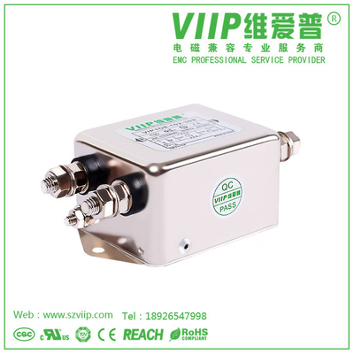 주문 방열 저항 ≥100MΩ 단일 단계 EMI 필터 RoHS 인증 -40C- 85C 산업용 online manufacture