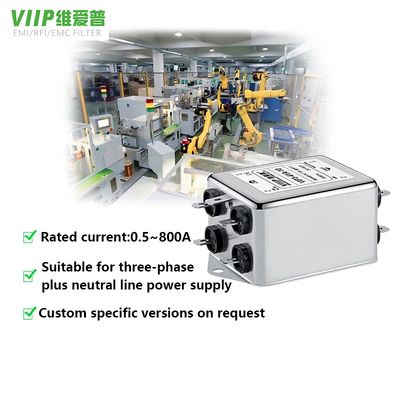 주문 380V Input AC EMI Filter with 20A Rated Current and 440V Rated Voltage for Building Automation online manufacture