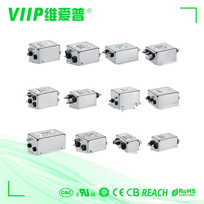 주문 로스 컴플라이언스 단일 단계 EMI 필터 저항 ≤1.5Ω 저하 ≥20dB 및 효과적인 EMI 억제 online manufacture
