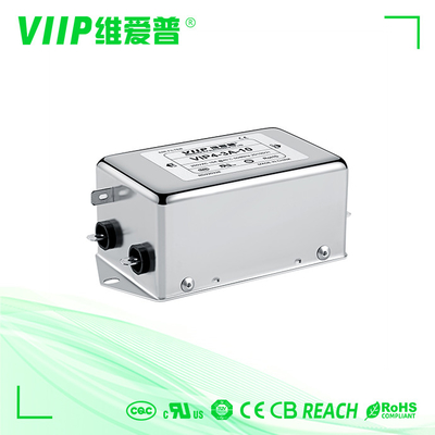20A 50/60HZ EMC EMI 필터 장비용 전기 전력 필터 재료