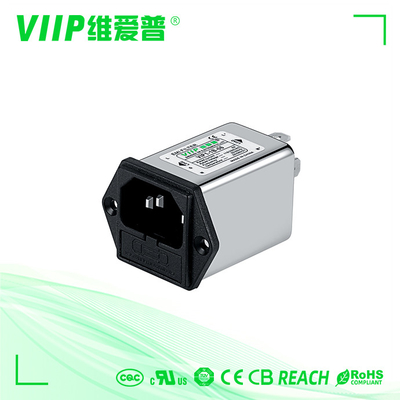 IEC 110V/250VAC 고 저압 전력 입력 필터 명목 중심 주파수 150KHZ-30MHZ