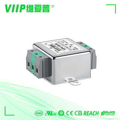 30-100dB EMI 억제 필터 250VAC Ac 전력선 필터