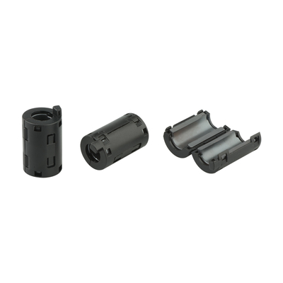 블랙 클립 온 페리트 코어 전원 케이블, USB 케이블, HDMI 케이블에 대한 효과적인 EMI/RFI 억제